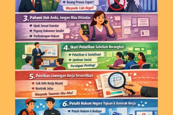 Tips Aman Menjadi Pekerja Migran Indonesia: Jangan Nekat, Pahami Hukumnya!