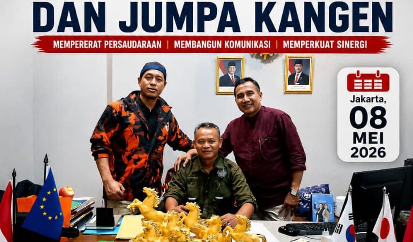 KETUM DPN AMBI, KETUM F-BUMINU SARBUMUSI dan Ketua Badan Buruh Pekerja Pemuda Pancasila Gelar Silaturahmi dan Jumpa Kangen
