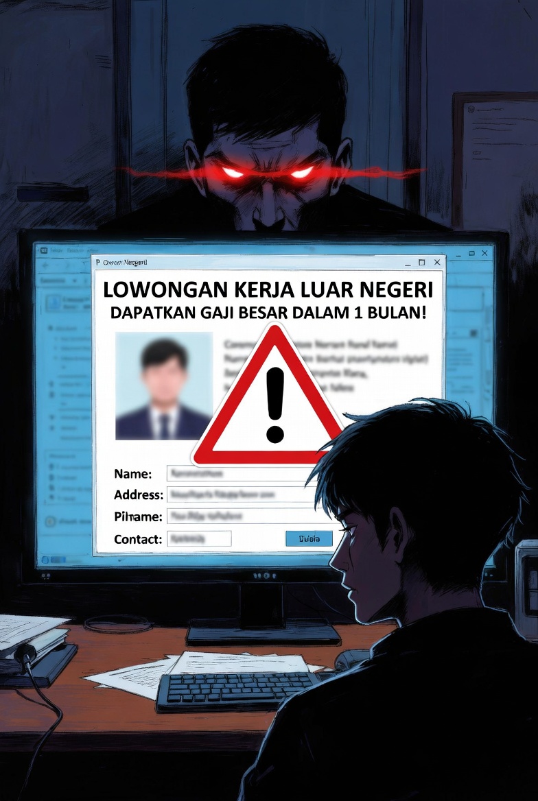 Waspada! Modus TPPO Berkedok Lowongan Kerja Online Semakin Canggih Sasar Calon PMI