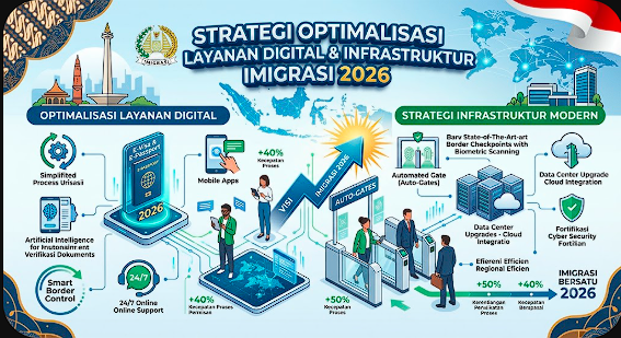 Imigrasi Canangkan Strategi Optimalisasi Layanan Digital dan Infrastruktur 2026