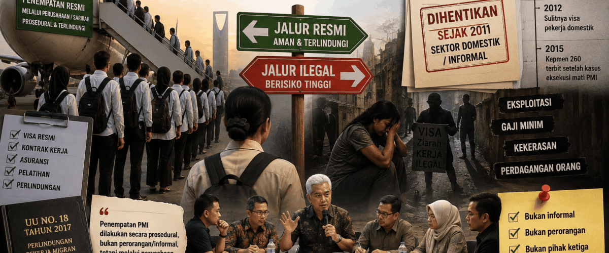 Mantan Ketua BMI-SA Ganjar Hidayat: Moratorium PMI ke Arab Saudi Perlu Diluruskan, Yang Dihentikan Sejak 2011 Hanya Sektor Domestik