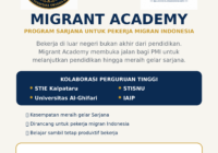 Bekerja di Luar Negeri, Kuliah Tetap Jalan: Migrant Academy Hadir untuk Membangun Masa Depan Pekerja Migran Indonesia