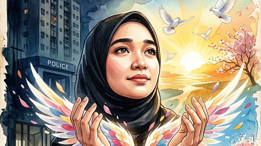 DENGAN BORGOL DI TANGAN, TAPI BEBAS DI HATI (KISAH NYATA)