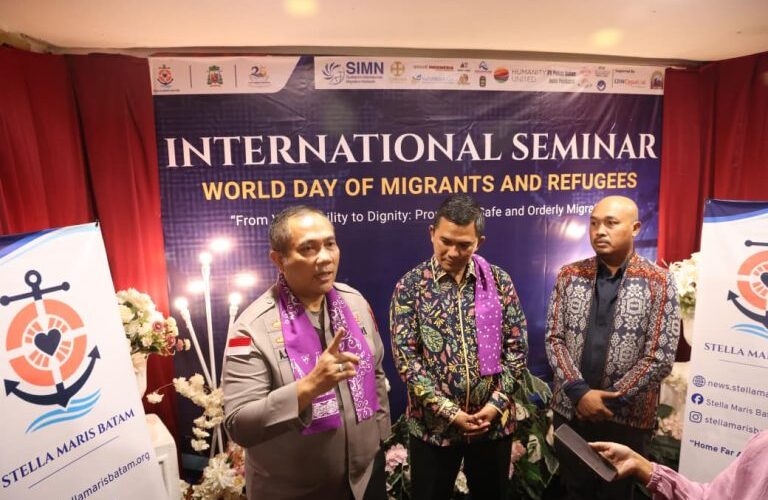 Kapolda Kepri Hadiri Seminar Internasional Minggu Migran 2026, Perlindungan PMI dan Pencegahan TPPO Jadi Sorotan